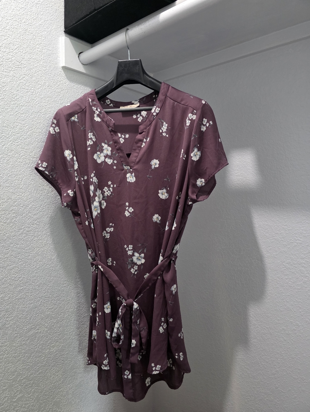 Women's XL Maternity Floral Short Sleeve